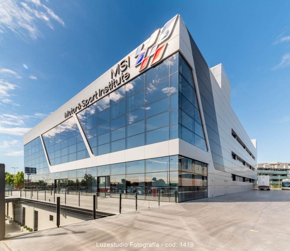 MSI Sports Institute fotografía arquitectura Raquel Martín y Fernando Temprano