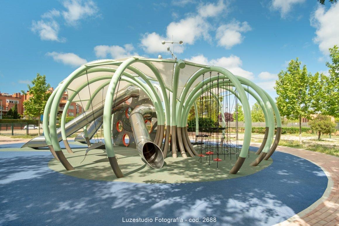 estructura del parque infantil nautilus en boadilla del monte madrid