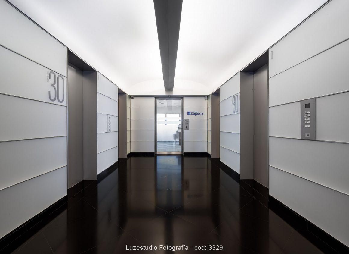 fotografía de arquitectura interior clinica dental torre espacio madrid