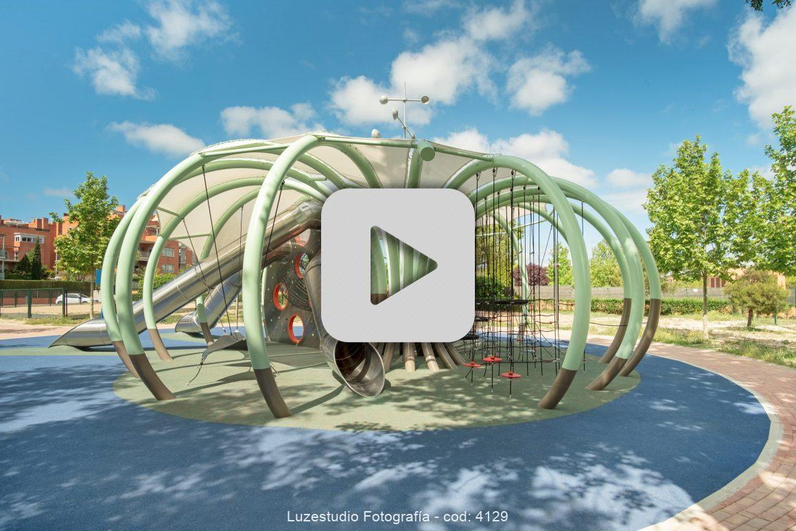 demo reel vídeos obra publica parques infantiles madrid