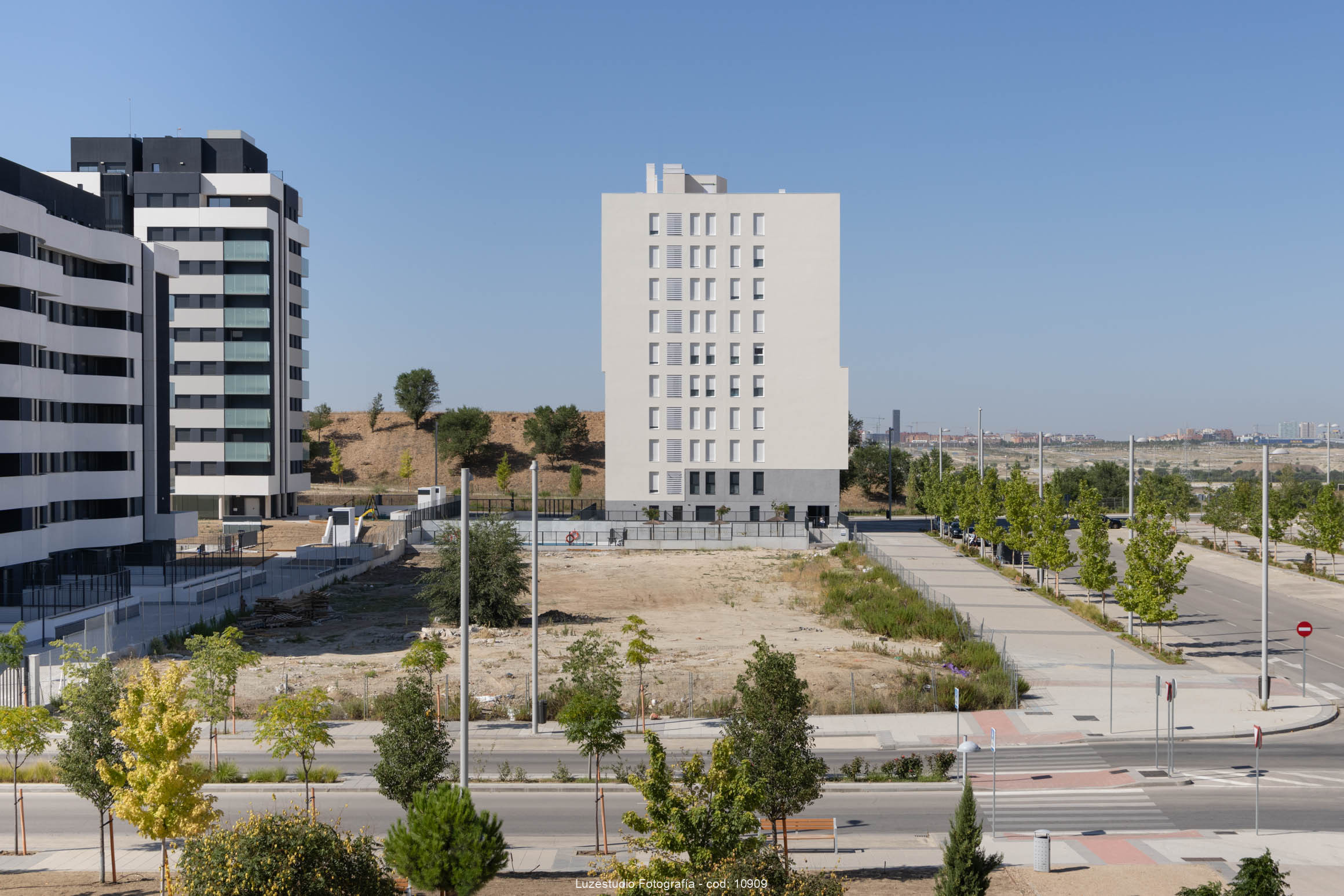Fotografía de arquitectura residencial el cañaveral madrid por Luzestudio5